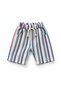 Boy's Linen Striped Shorts - 2