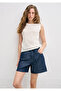 Ecru Sleeveless Knitwear Slim Fit / Tight Fit 1711003-70057