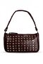 Staple Detailed Faux Leather Handbag