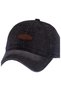 Adjustable Metal Buckle Vintage Cotton Washed Denim Sport Plain 6-Panel Baseball Cap (58-59 cm) - 4