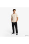 Slogan Boxy Men's Beige T-Shirt - 3