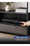Foldable Laptop Desk Stand Portable Computer Table for Bed & Sofa Adjustable Laptop Tablet Holder with Storage Design Black - 4
