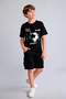 100% Cotton Reversible Sequined Printed T-Shirt for Boys H6386A826Hs - 2