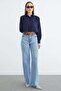 Buttoned Single Pocket Crop Shirt - 3