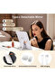 Lifestyle Makeup Case With Portable Led Light Mirror - Black - 5