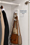 2 Pieces Multi-Purpose Closet Organizer, Bag, Shawl, and Belt Hanger, Organizer, Adhesive Door Back Hanger, and Adhesive Hanger - 5