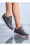 Women's Smoked Sports Shoes Lightweight Durable Non-Slip Sole Seasonal Walking Shoes - 7