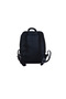Duki Daso Black Leather Women's Backpack and Daily Shoulder Bag |   Summer T8506 Black 2 Compartment Zipper - 6