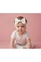Baby Girl Children's Bow-Tie Hairband, 100% Cotton Combed Cotton, Non-Slip, Ultra Flexible Soft Headband - 5