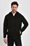 Zipped Long Sleeve Hooded Knitted Cardigan (E22-5716) - 2