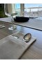 Beige Linen Table Runner - Light French, Standard Size - 3