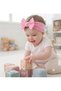 Baby Girl Children's Bow-Tie Hairband, 100% Cotton Combed Cotton, Non-Slip, Ultra Flexible Soft Headband - 5