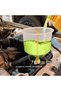 Spill Proof Coolant Filling Kit 15Pcs/Set Fit Universal Vehicles Plastic Filling Funnel Spout Pou... - 5
