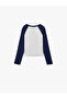 Printed Long Sleeve Crew Neck T-Shirt - 5