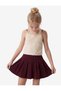 Crepe Scuba Fabric Pleated Mini Skirt - 2