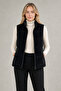 Women's Black Nova Fabric Inflatable Vest - 3