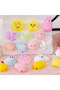 A-20PCS Random color 20-50PCS Kawaii Squishies Mochi Anima Squishy Toys For Kids Antistress Ball Squ - 3