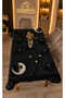 Colber Stripe Detailed Tablecloth Black 12 Seater 26 Pieces - Table 160X220...160X400 - 2