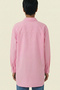 Women's Oversize Hijab Shirt Pink 1051 - 3