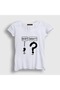 Women's White Wait What T-Shirt 619355Tt