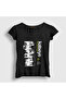 Women's Black Beautiful Chaos K Pop Katseye T-Shirt 586722Tt