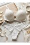 Women's Lacy and Padded Underwear Bra Panty Set - 2