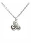 Çintemani Patterned Necklace – Silver Color Zamak Metal Spiritual Unisex Ottoman Symbol Jewelry