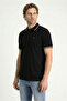 Polo Collar Slim Fit Slim Fit Embroidered Single Jersey Cotton T-Shirt - 2