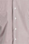 Long Sleeve Slim Fit Slim Fit Striped Cotton Shirt - 4