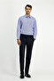 Long Sleeve Classic Patterned Pocketed Cotton Lu Kolay Ü Tulle Enebilir Shirt - 3