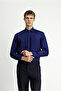 Long Sleeve Classic Pleated Linen Shirt - 5