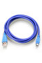 كابل بيانات USB صغير بطول 1.5 متر، كابل شحن USB من النوع T، كابل USB 2.0 من النوع A ذكر إلى mini B 5 Pin 5P T Port Min - 8
