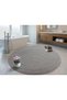 Cotton Round Bath Mat Stone Color 120*120