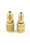 2x Female/Male 5/16" SAE Male/Female 1/4" SAE For R410 R32 R22 Liquid Safety Valve Air Conditioni... - 4