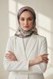 100% Twill Silk Shawl Patterned Powder Colored 90X90 Scarf Sewing Shape: Hand Sewing