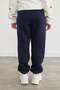 3 Thread Letter Printed Girls' Sweatpants - 4