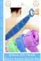 # Bath Scrubber with Exfoliating Effect, Back Massage, Purifying Texture, Practical Double-Sided Bath Scrubber, Large Size - 4