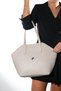Farenza Cream Floter Women's Shoulder Bag