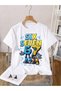 Six Seven 67 Printed Crew Neck 100% Cotton Short Sleeve Kids and Teenagers T-Shirt - 2