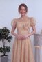 Women's Lace Detailed Balloon Sleeve Belted Midi Evening Dress Black, Navy Blue, Powder, Khaki, Gold, Burgundy - 2