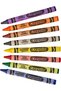 Washable Ultra Clean Crayons, 6-1/4", Assorted Colors, Pack Of 24 Crayons - 3