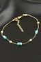 Crystal Bead Bracelet - Yellow - 2