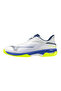 Wave Exceed Court Ac Men's Tennis Shoes White / Blue / Yellow