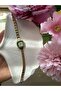 Minimal Metal Women's Wristwatch Green - 8