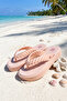 Rope Women's Flip Flops Dark Beige 35/40