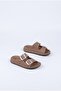 1608 Mulex Soft Anatomical Flexible Soft Sole Two Buckle Women's Slippers - 5