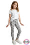 Patterned Children's Leggings - Wishing Flower Patterned Girls' Leggings - Soft, Flexible, Comfortable, Cotton, Anti-Sweat