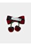 Kids Red Bow and Cherry Hair Clip - 2