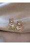 Set of 6 - Faux Pearl Embellished Earrings - 4