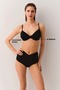 Front Lace up Supported Bikini Top